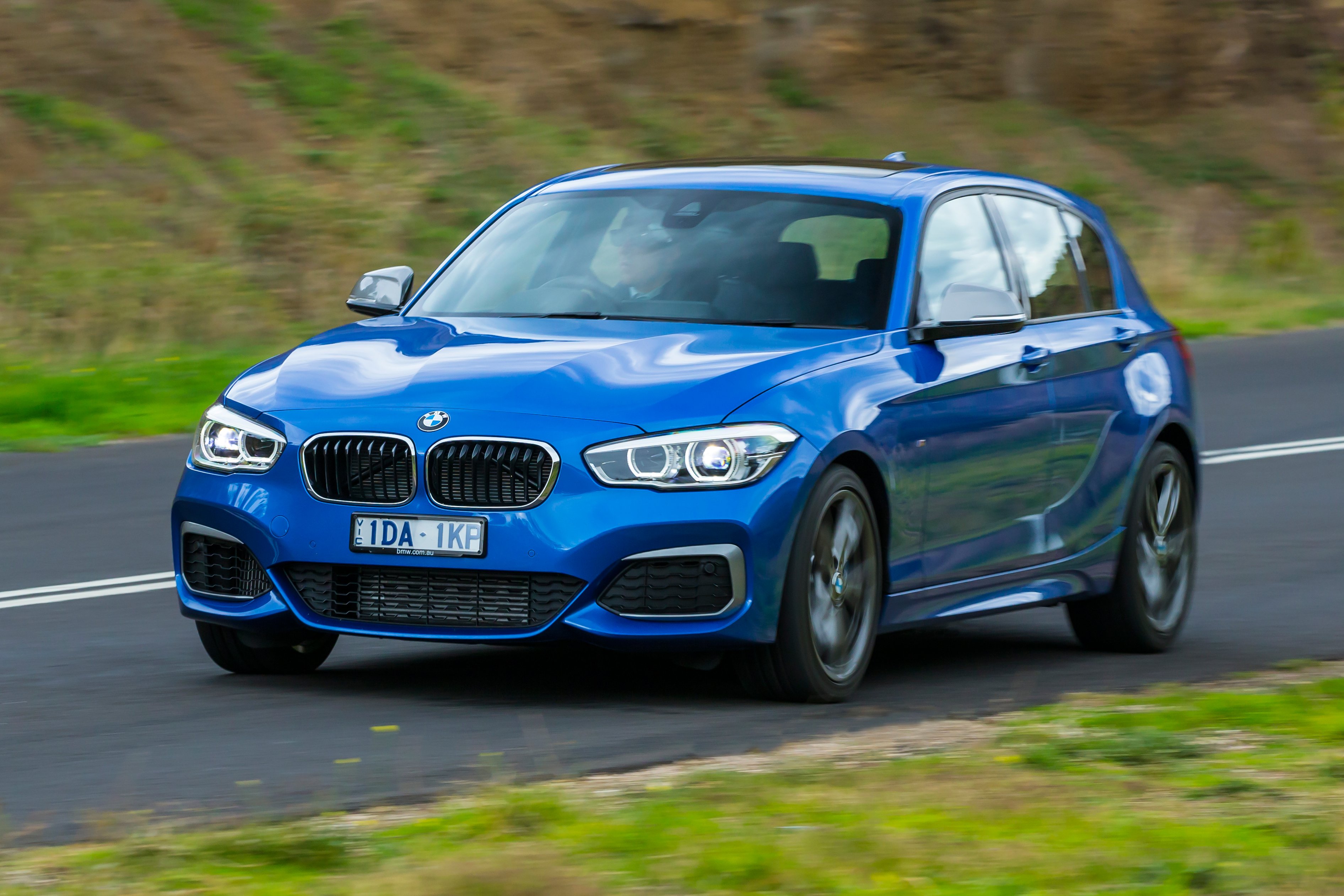 bmw, M135i, 5 door, Au spec, F20, Cars, Blue, 2015 Wallpaper
