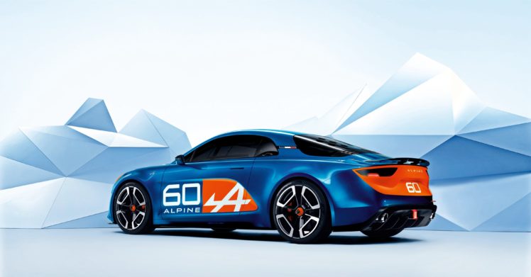 renault, Alpine, Celebration, Concept, Cars, Blue, 2015 HD Wallpaper Desktop Background