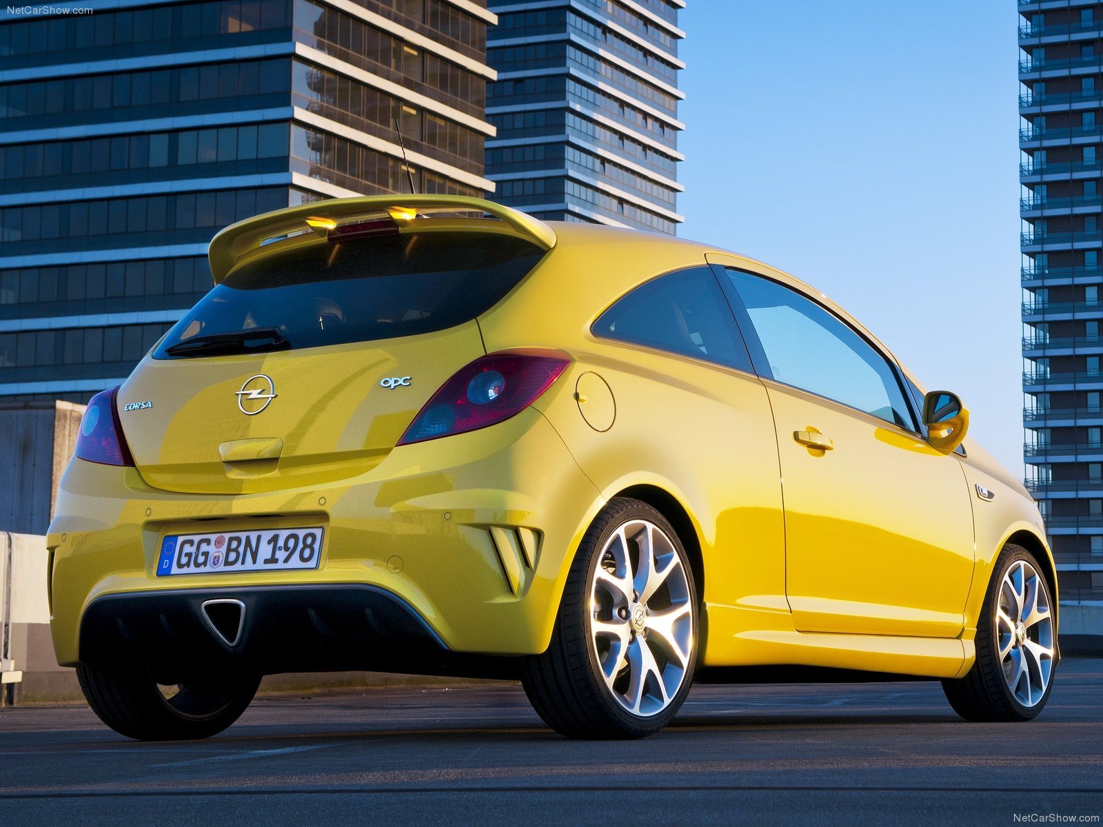 opel, Corsa, Opc, Cars, Yellow, 2010 Wallpaper