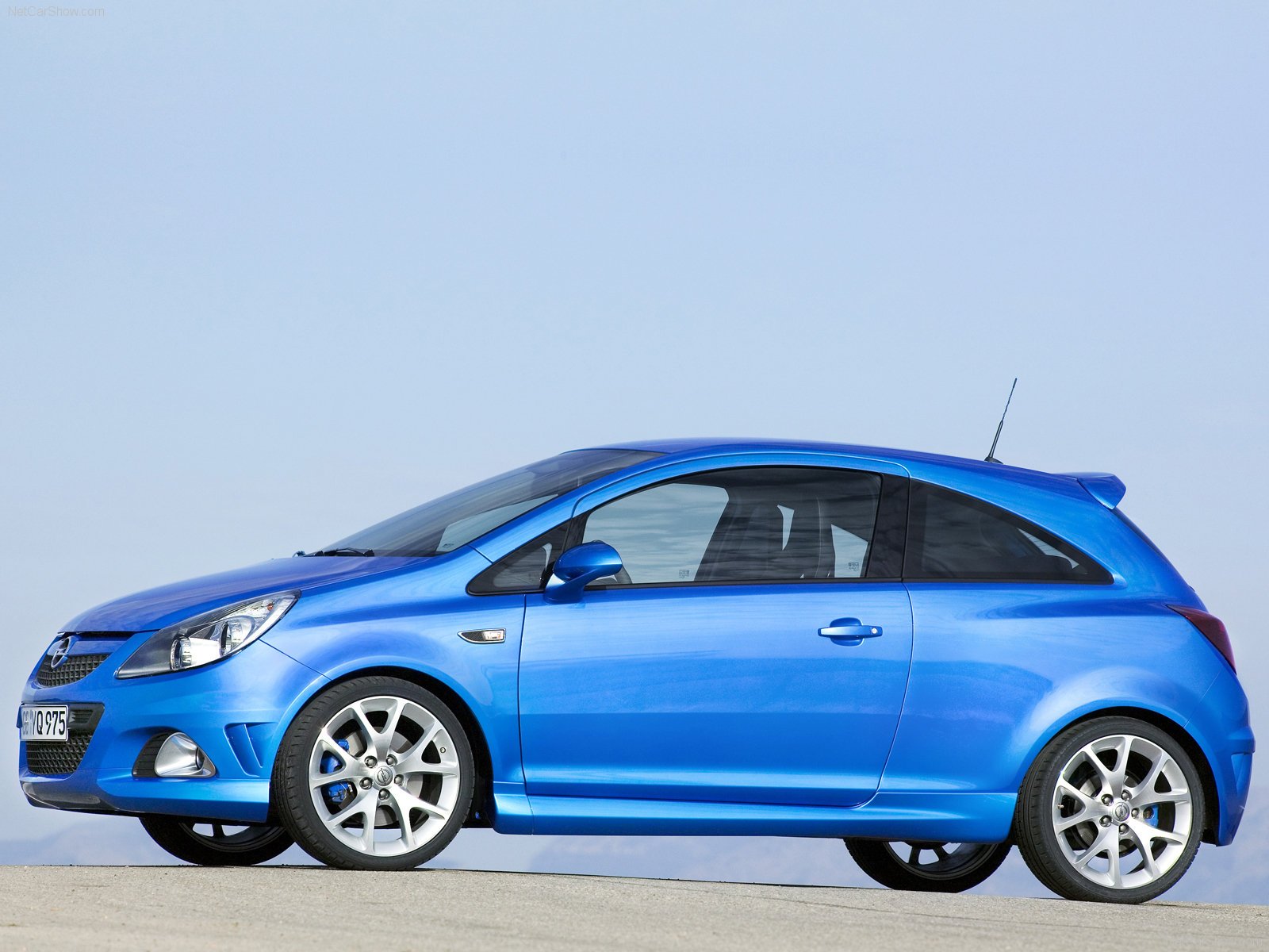 opel, Corsa, Opc, Cars, Blue, 2008 Wallpaper