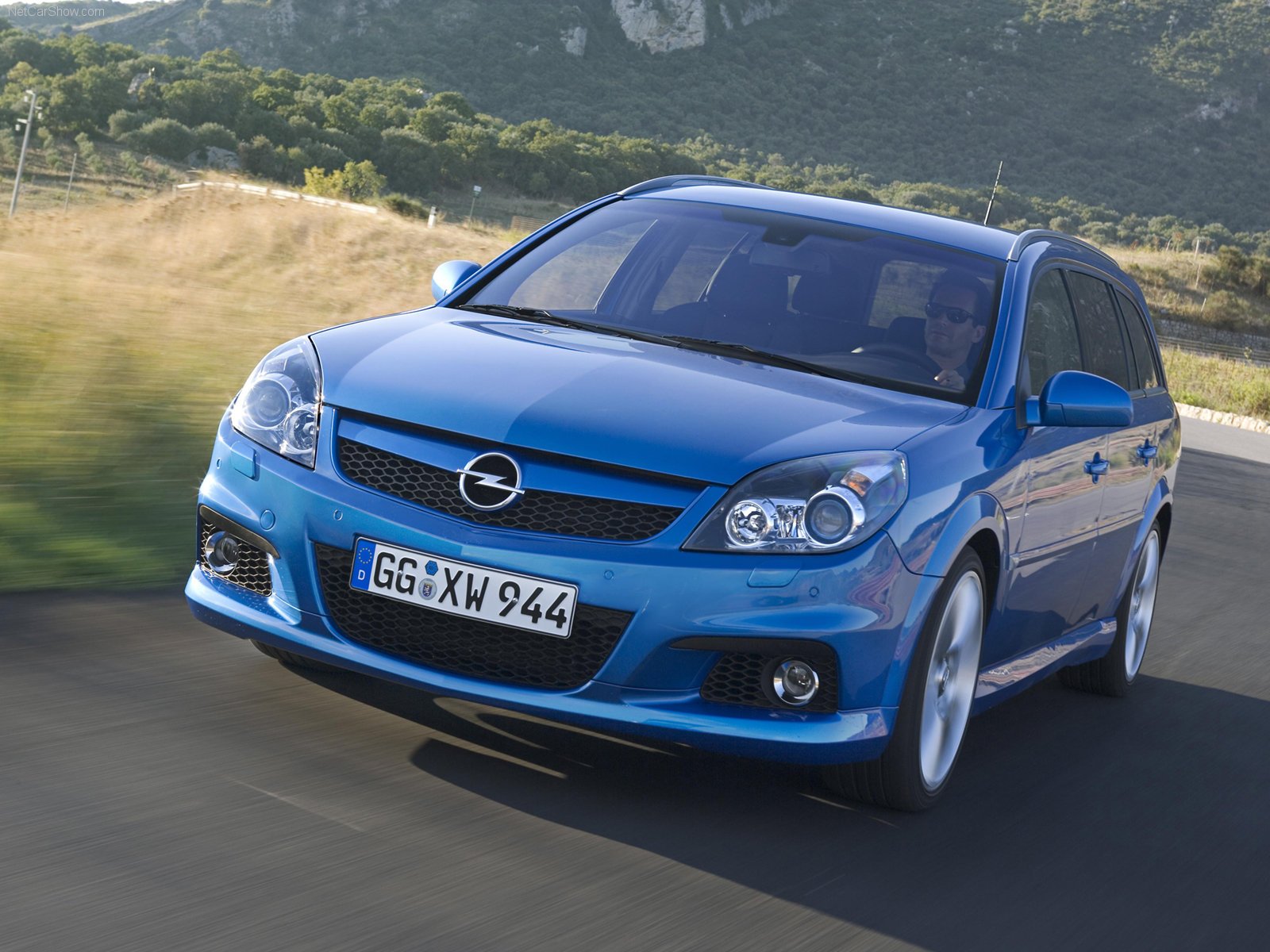 opel, Vectra, Caravan, Opc, 2006, Cars, Blue Wallpaper