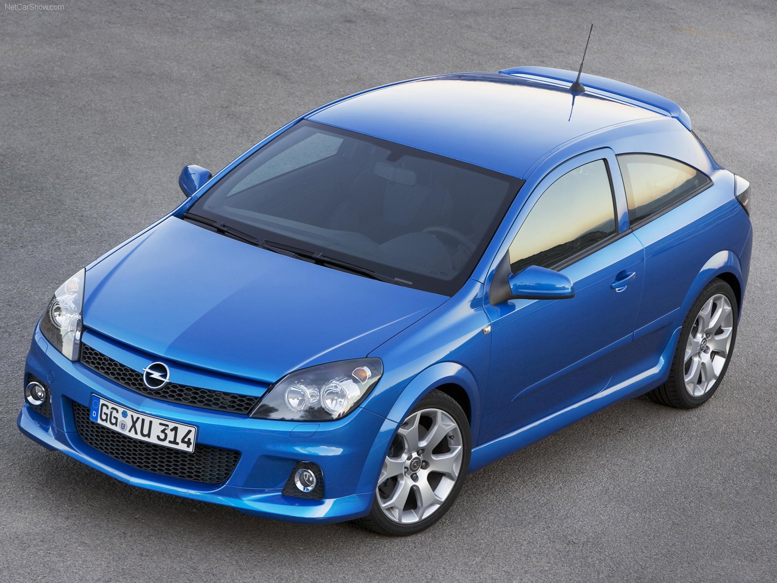 opel, Astra, Opc, 2006, Cars, Blue Wallpaper