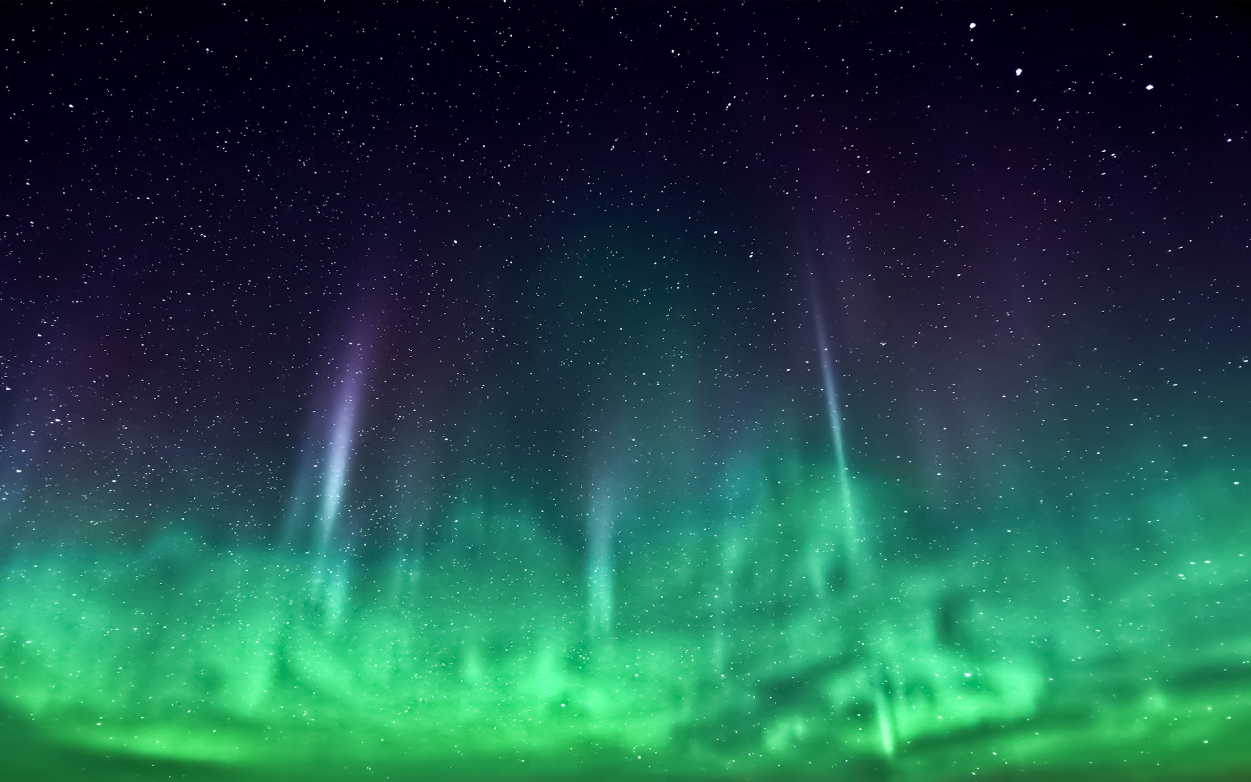 green, Light, Sky, Aurora, Borealis, Stars, Northern, Space Wallpaper