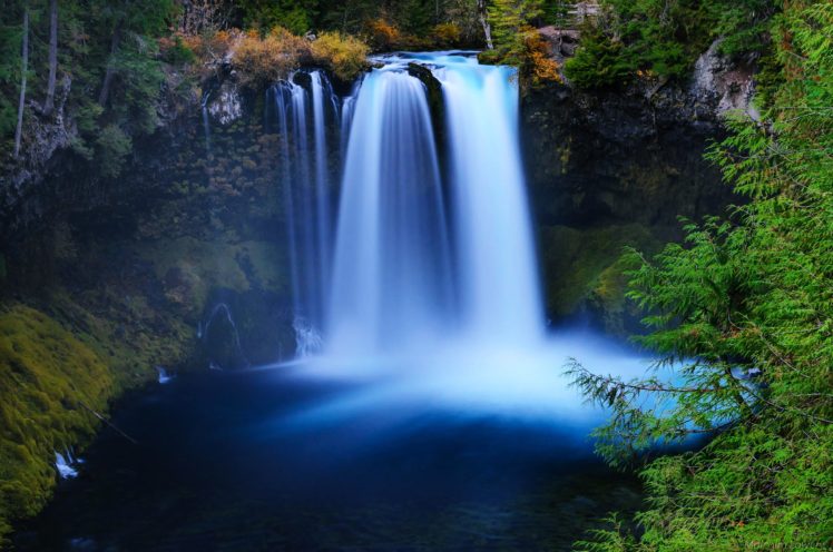 landscape, Waterfall, Lake, River, Nature HD Wallpaper Desktop Background
