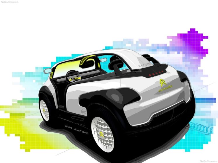2010, Citroen, Concept, Lacoste, Cars HD Wallpaper Desktop Background