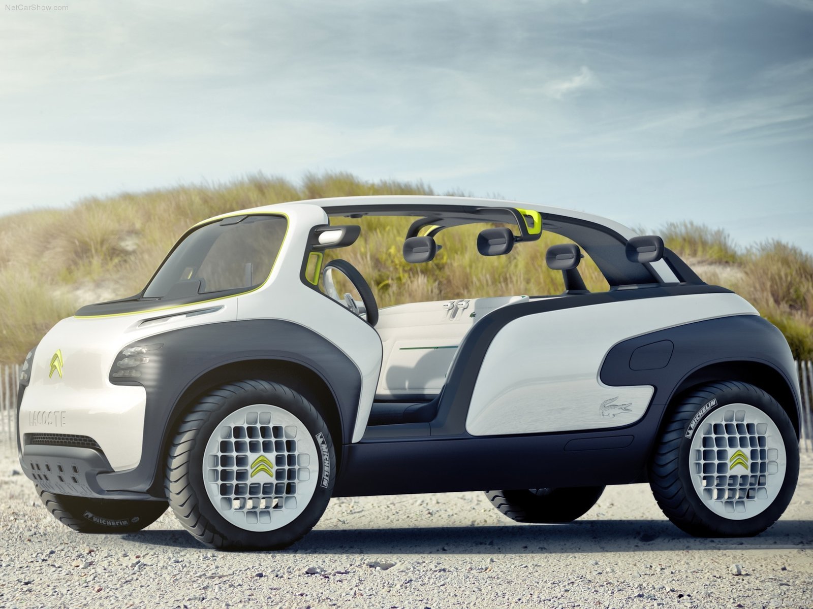 2010, Citroen, Concept, Lacoste, Cars Wallpaper