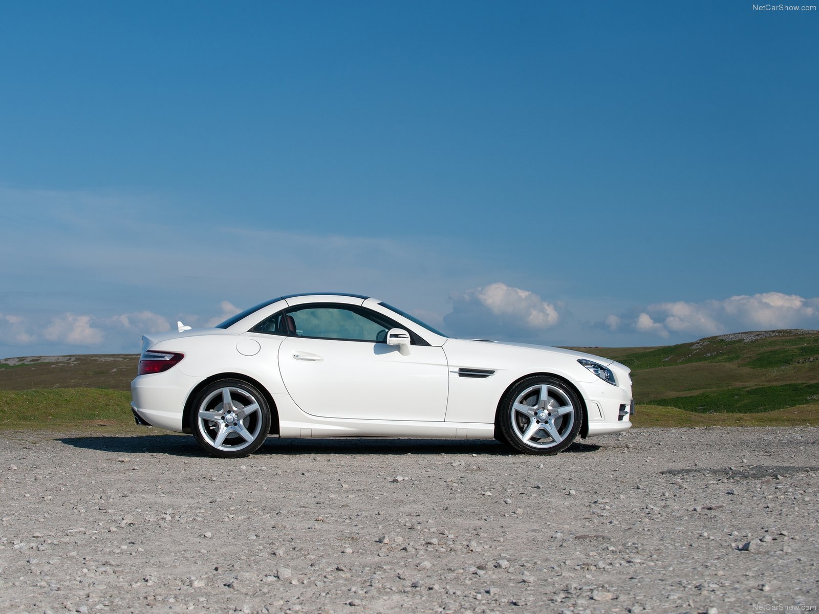 mercedes, Benz, Slk, 250, Uk version, 2012, White, Cars Wallpaper