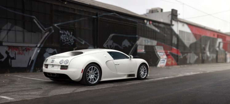 bugatti, Veyron, Super, Sport, Us spec, Cars, Supercars, White, 2010 HD Wallpaper Desktop Background