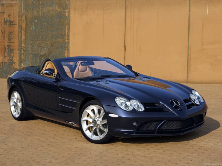 2008, Benz, Mclaren, Mercedes, R199, Roadster, Slr, Supercar HD Wallpaper Desktop Background
