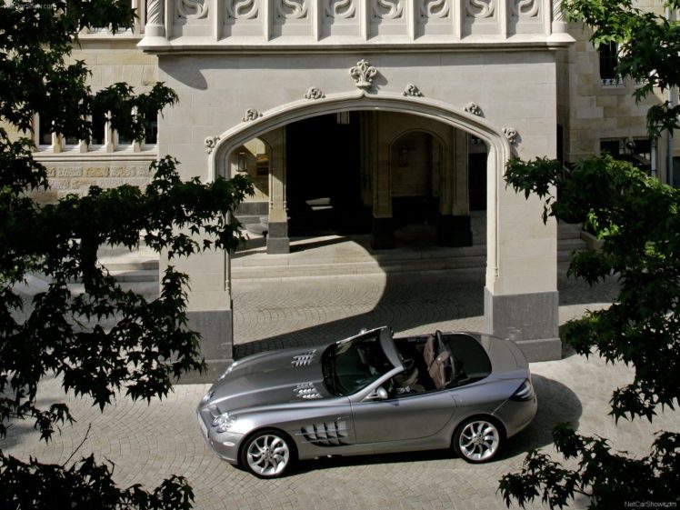 2008, Benz, Mclaren, Mercedes, R199, Roadster, Slr, Supercar HD Wallpaper Desktop Background