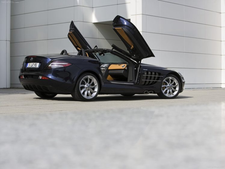 2008, Benz, Mclaren, Mercedes, R199, Roadster, Slr, Supercar HD Wallpaper Desktop Background