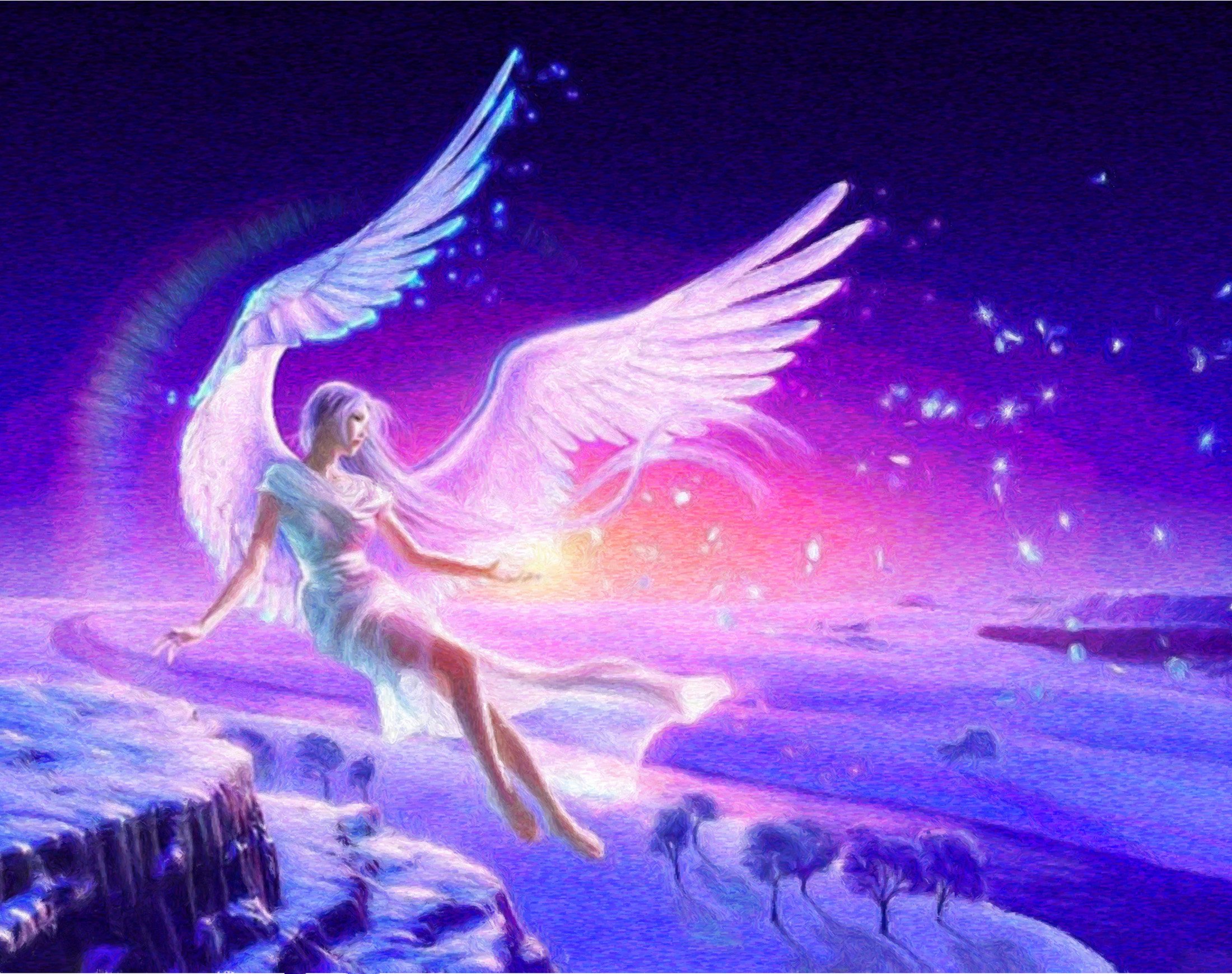 angel, Fantasia, Arte Wallpaper
