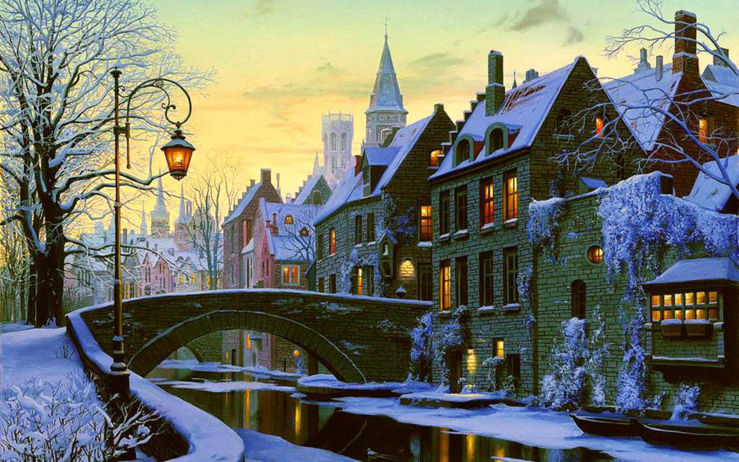 art, Artwork, Artistic, City, Cities, Fantasy, Architecture, Building, Original Wallpaper