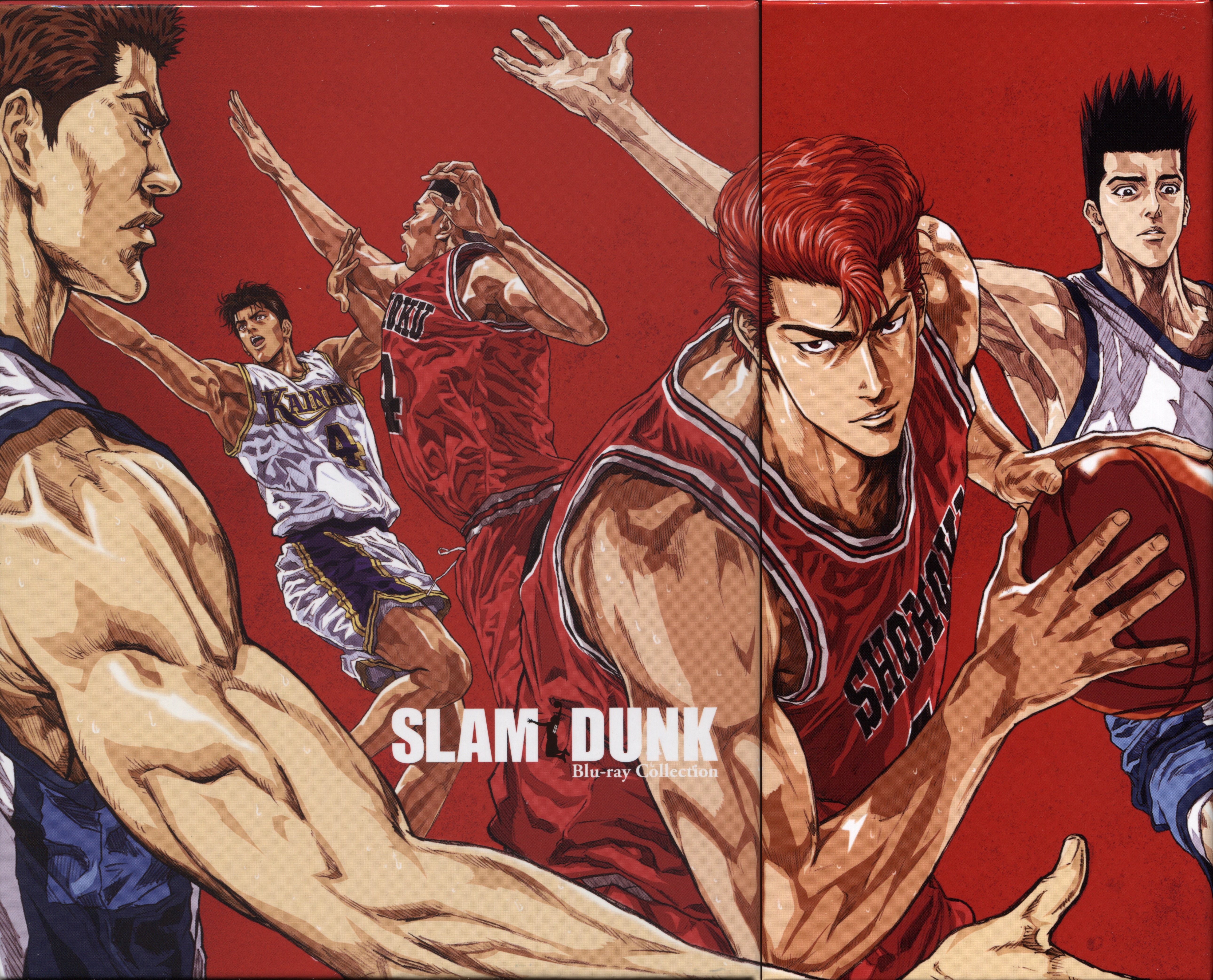 anime, Sports, Basketball, Group, Guys, Slam, Dunk, Series, Akira, Sendo, Character, Takenori, Akagi Wallpaper