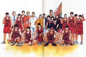 anime, Sports, Basketball, Group, Guys, Slam, Dunk, Series