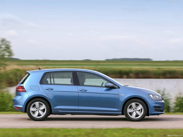 volkswagen, Golf, Tsi, Bluemotion, Cars, 2015 HD Wallpaper Desktop Background