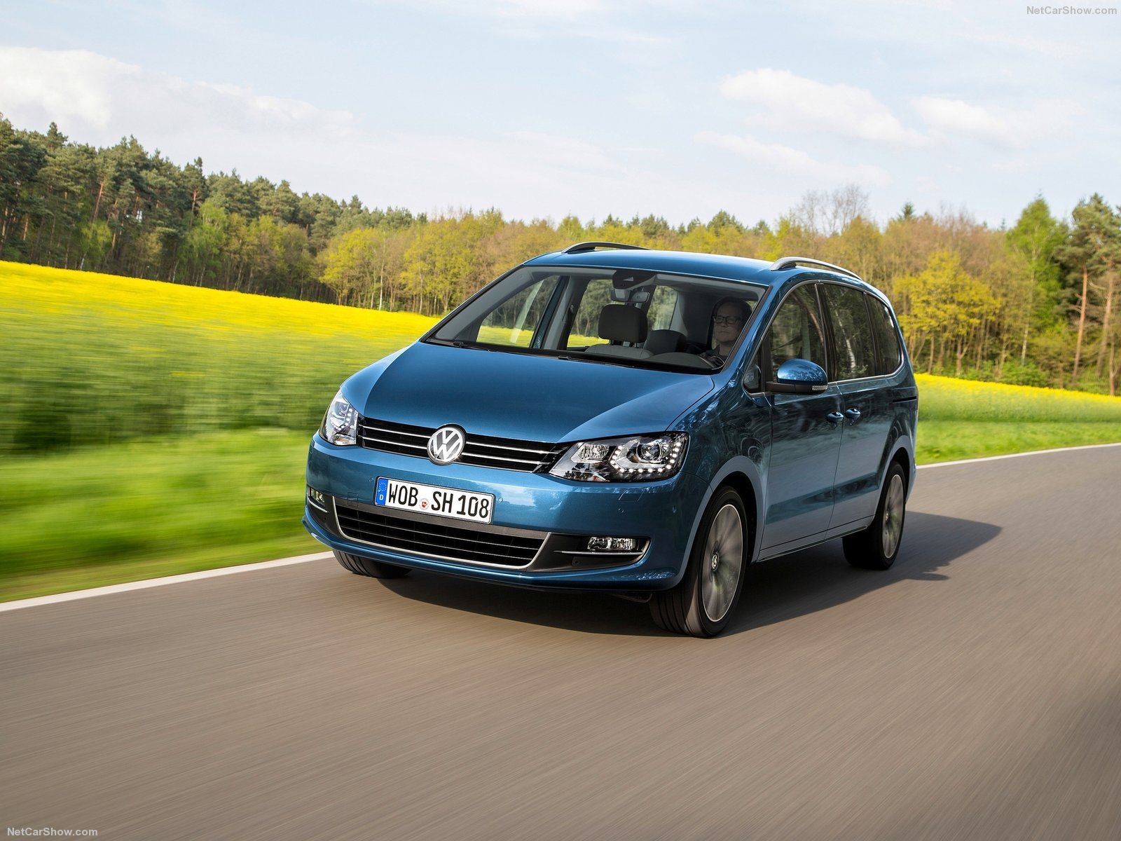 volkswagen, Sharan, Cars, 2016 Wallpaper