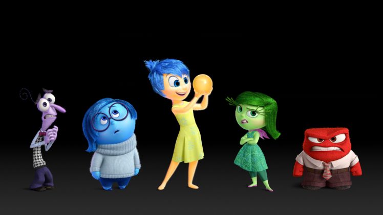 inside, Out, Disney, Animation, Humor, Funny, Comedy, Family, 1inside, Movie, Poster HD Wallpaper Desktop Background