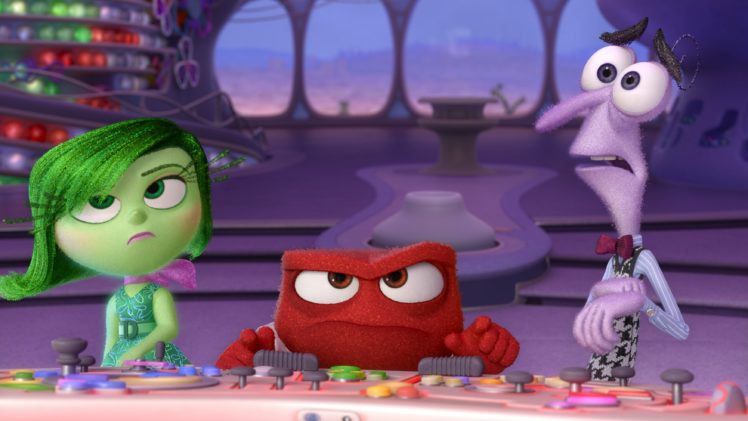 inside, Out, Disney, Animation, Humor, Funny, Comedy, Family, 1inside, Movie HD Wallpaper Desktop Background