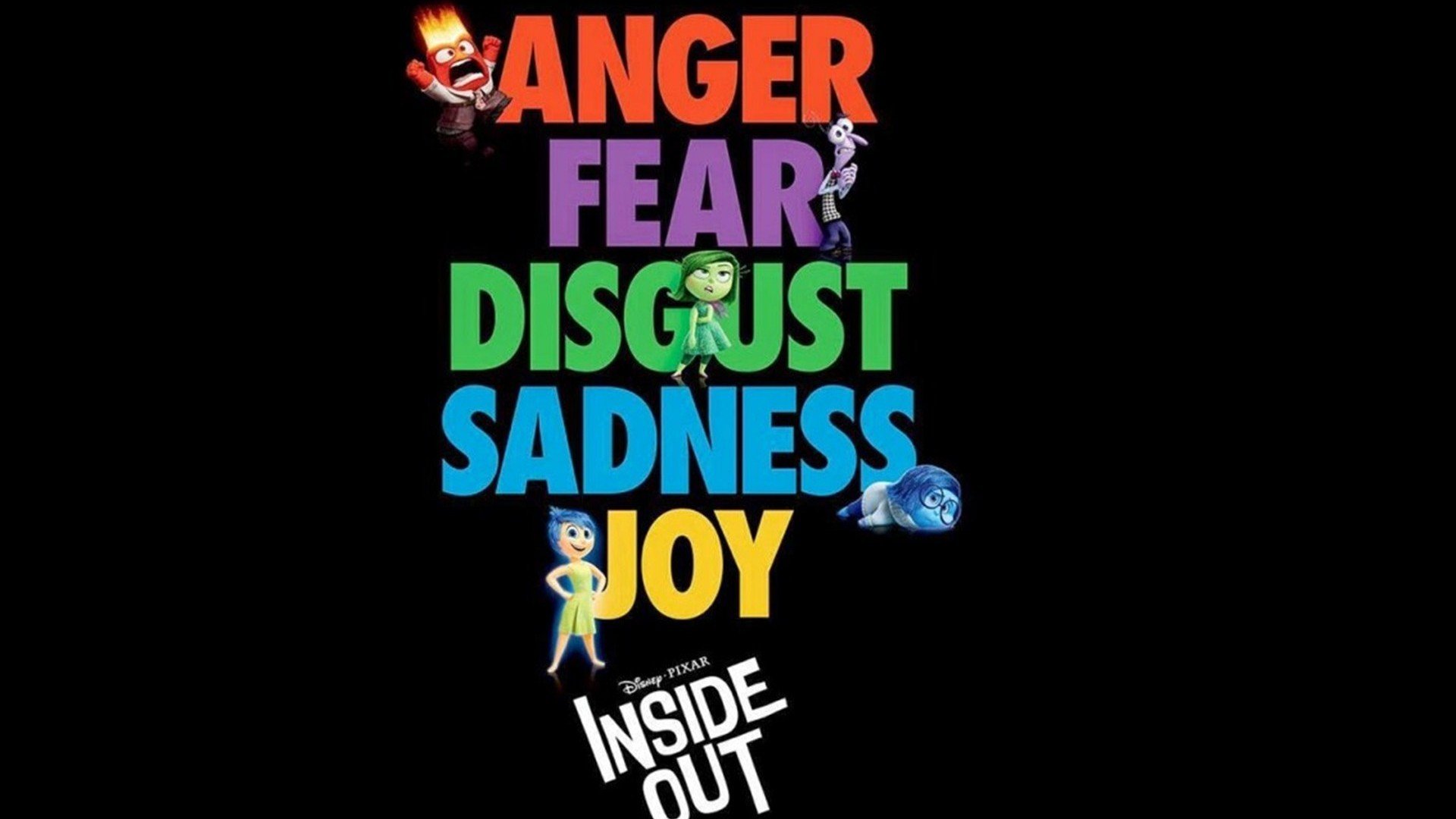 inside, Out, Disney, Animation, Humor, Funny, Comedy, Family, 1inside, Movie, Poster Wallpaper