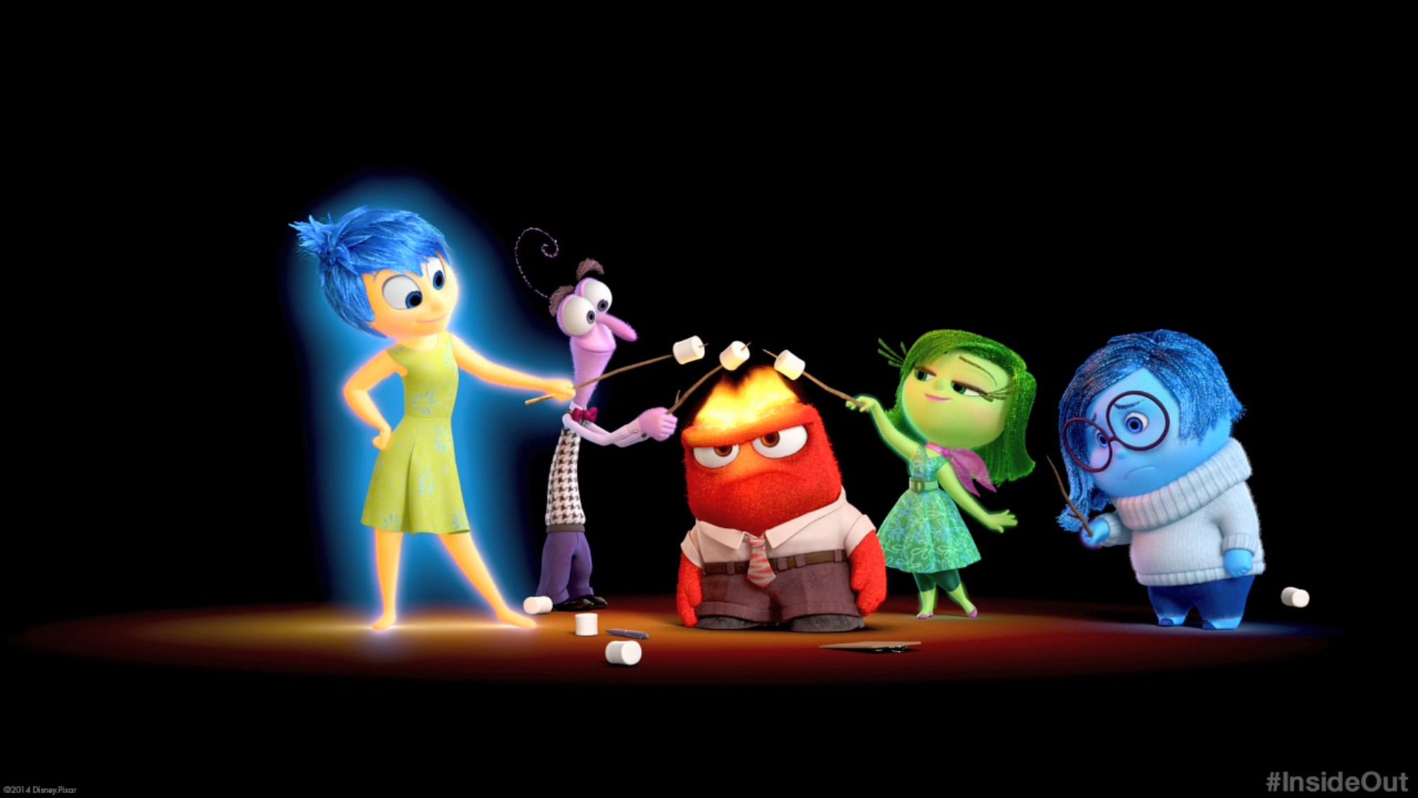 inside, Out, Disney, Animation, Humor, Funny, Comedy, Family, 1inside, Movie Wallpaper