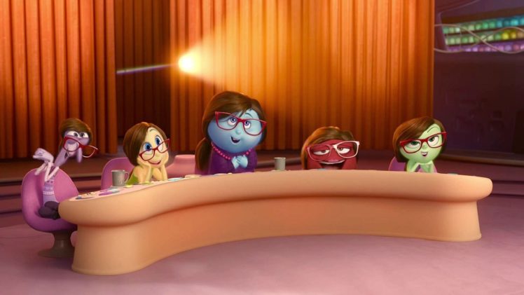 inside, Out, Disney, Animation, Humor, Funny, Comedy, Family, 1inside, Movie HD Wallpaper Desktop Background