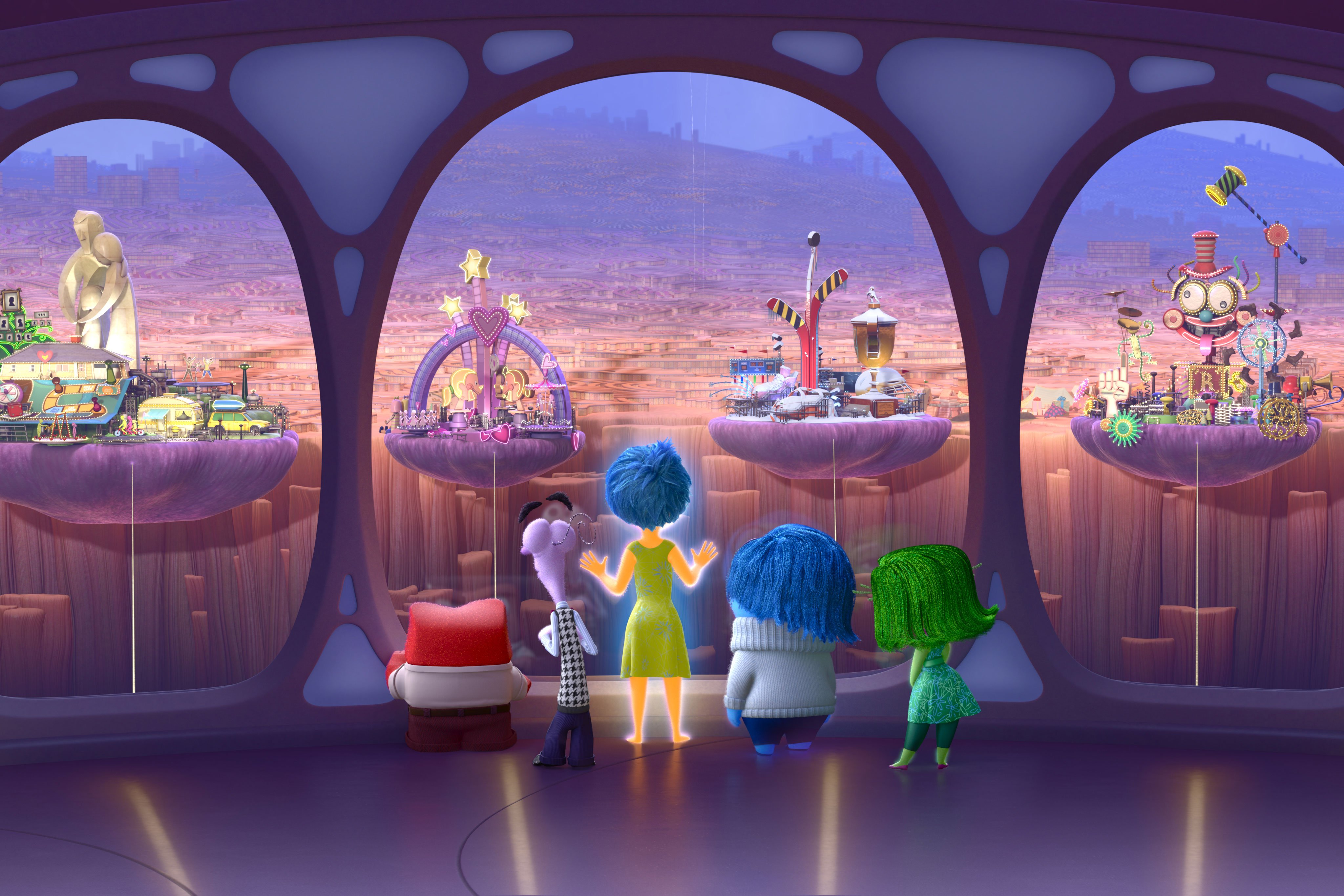 inside, Out, Disney, Animation, Humor, Funny, Comedy, Family, 1inside, Movie Wallpaper