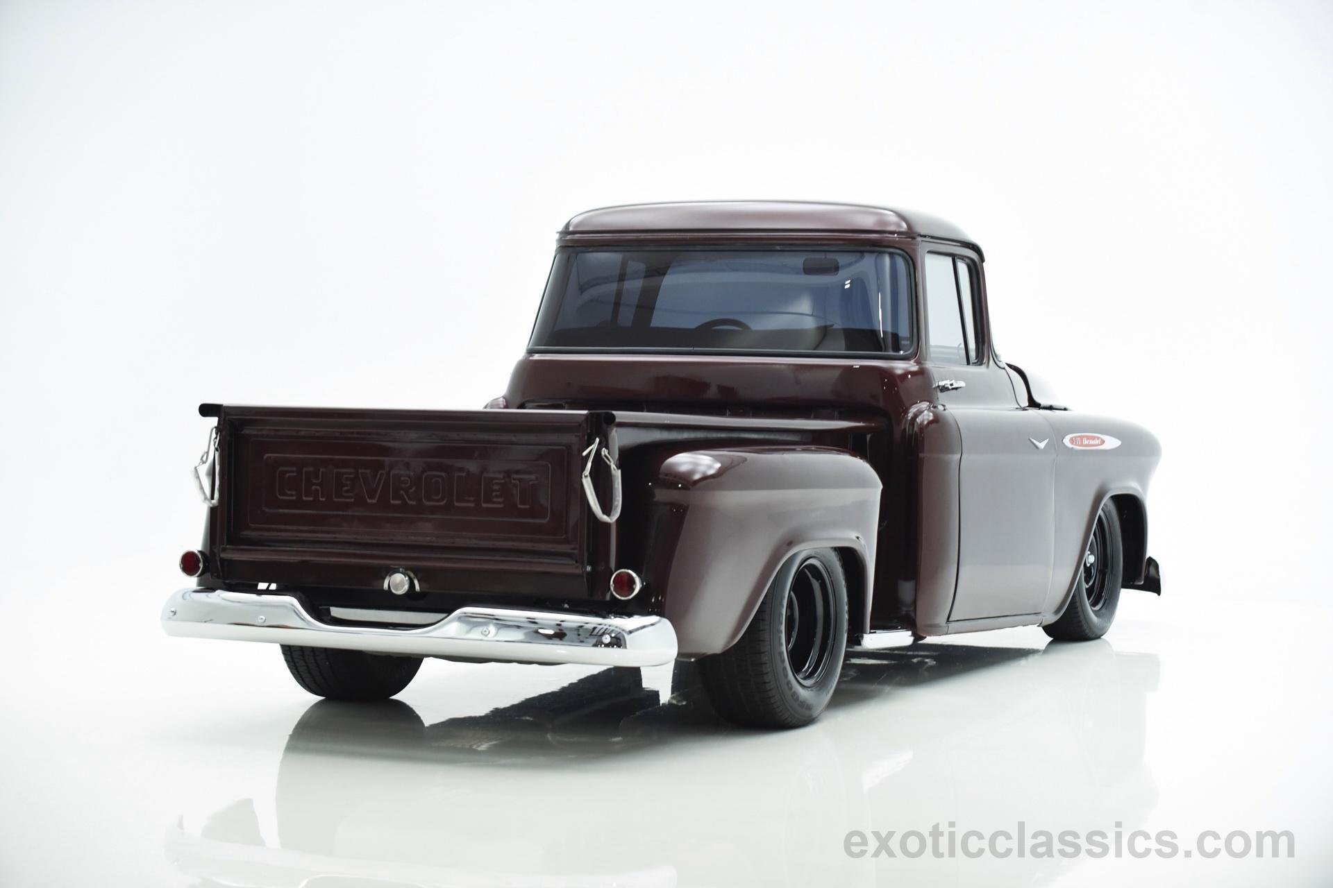 1957, Chevrolet, 3100, Short, Bed, Pickup, Truck, Classic, Cars Wallpaper