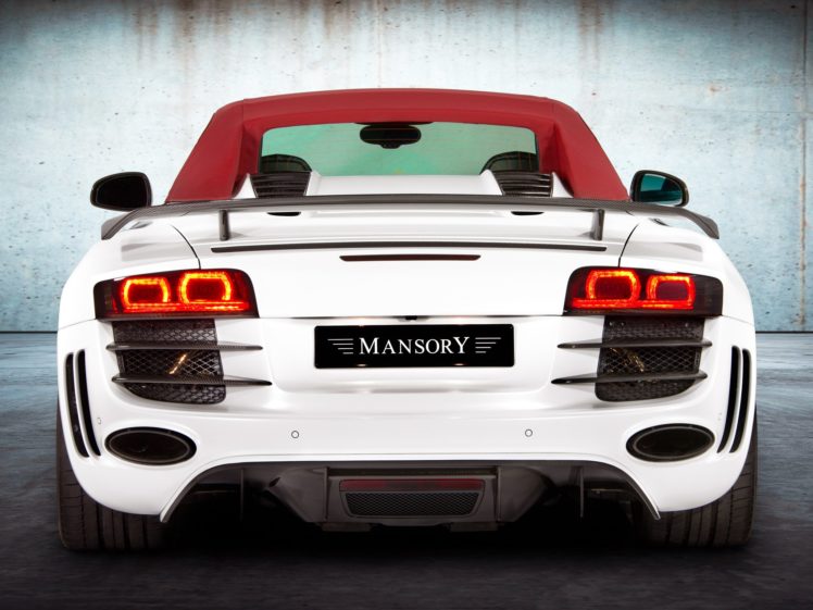 mansory, Audi r8, V10, Spyder, Cars, Modified HD Wallpaper Desktop Background