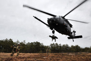 helicopter, Repel, Soldier, Military
