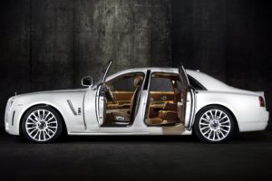 mansory, Rolls royce, White, Ghost, Limited, Modified, Cars