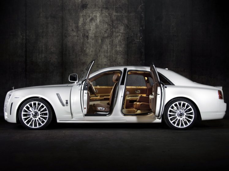 mansory, Rolls royce, White, Ghost, Limited, Modified, Cars HD Wallpaper Desktop Background