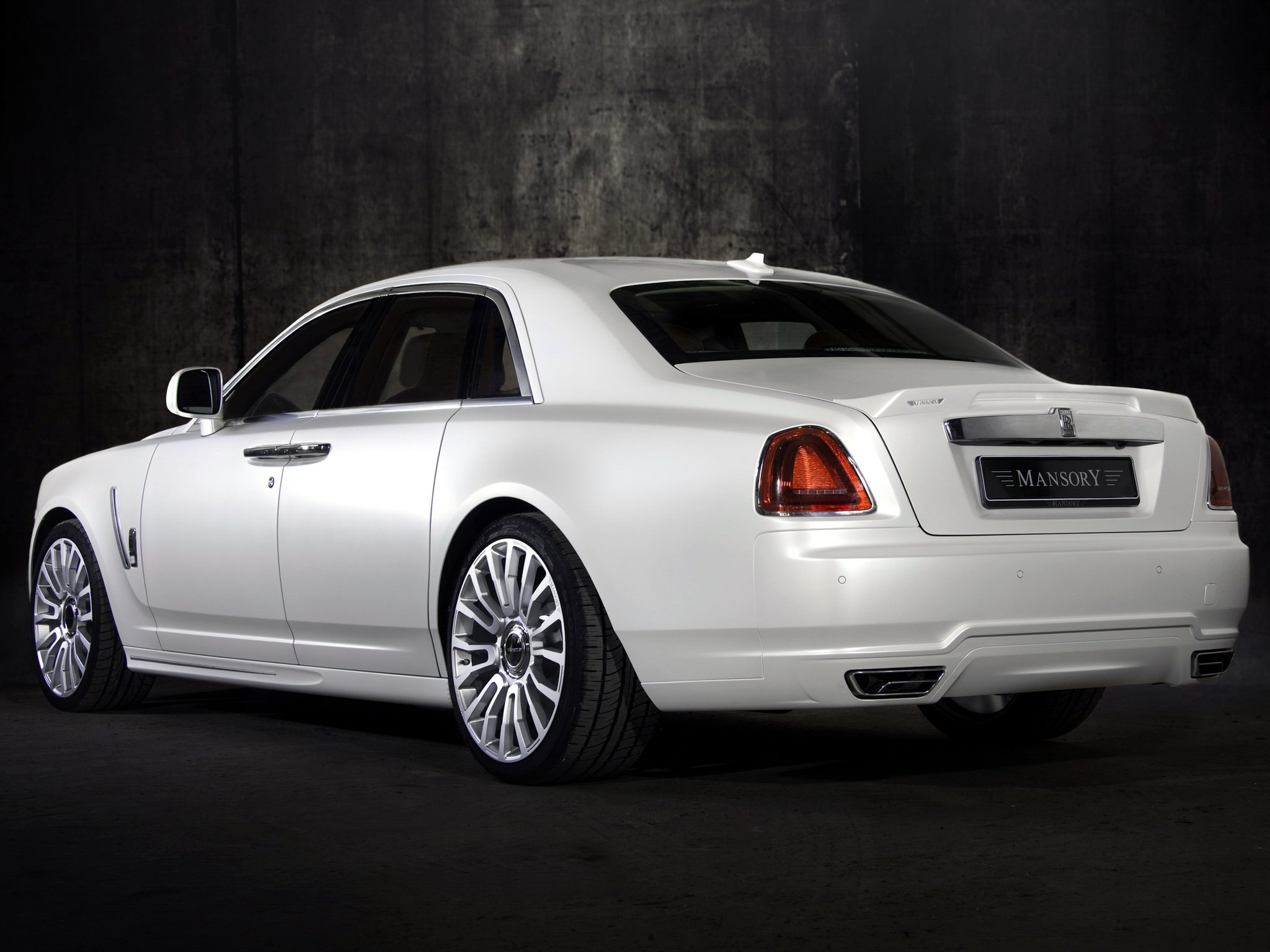 mansory, Rolls royce, White, Ghost, Limited, Modified, Cars Wallpaper