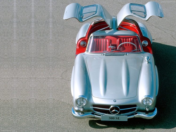 mercedes benz, 300 sl, Gullwing, Classic, Cars, 1954 HD Wallpaper Desktop Background