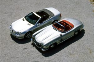 mercedes benz, 300 sl, Convertible, Classic, Cars, 1957