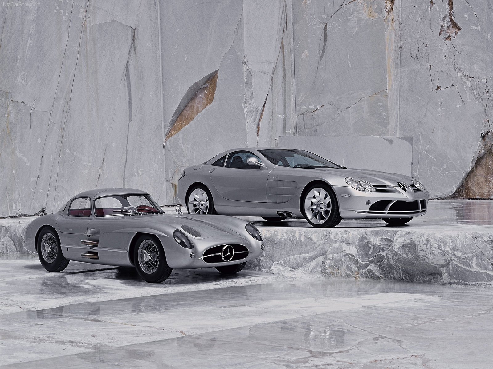 mercedes benz, 300 slr, Coupe, Classic, Cars, 1955 Wallpaper