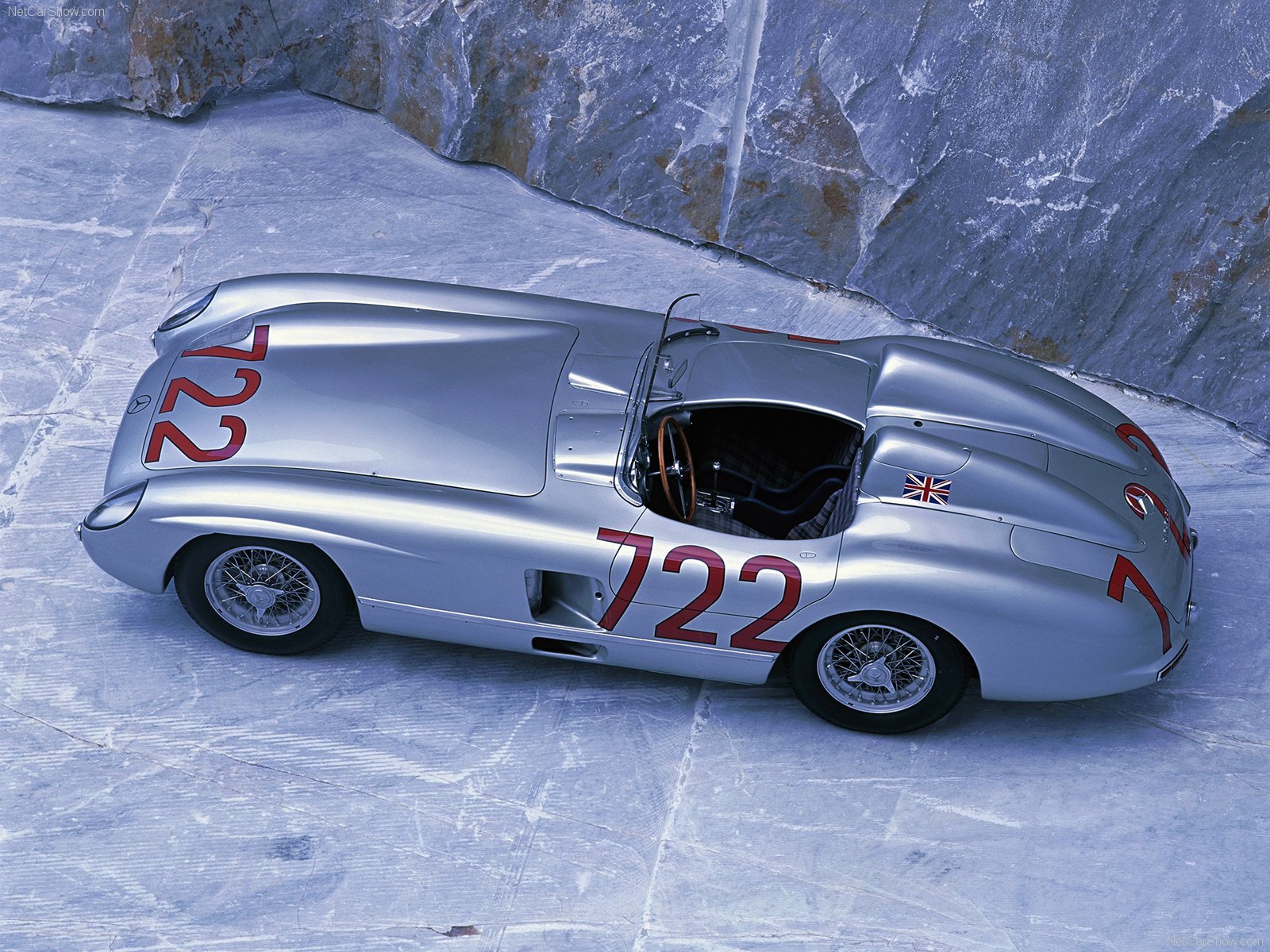 mercedes benz, 300 slr, Classic, Cars, 1955 Wallpaper