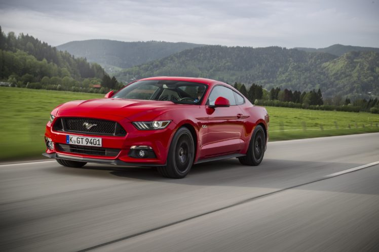 ford, Mustang gt, Fastback, Eu spec, Coupe, Cars, 2015 HD Wallpaper Desktop Background
