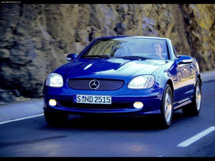 mercedes benz, Slk 200, Roadster, Cars, 2000, Kompressor HD Wallpaper Desktop Background