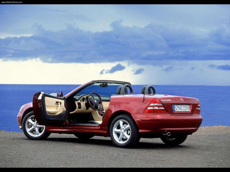 mercedes benz, Slk 320, Roadster, Cars, 2000, Kompressor HD Wallpaper Desktop Background