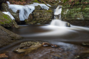 stream, Ice, Winter, Rock, Stone, Moss, Timelapse, River, Waterfalls