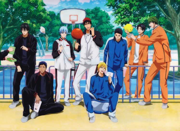 anime, Series, Character, Kuroko, No, Basket, Series, Yukio, Kasamatsu, Character, Taiga, Kagami HD Wallpaper Desktop Background