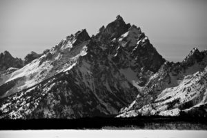 mountains, Landscape, Bw, Black, White