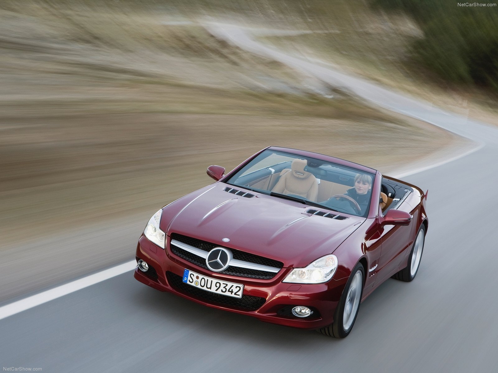 mercedes benz, Sl 500, Convertible, Cars, 2009 Wallpaper