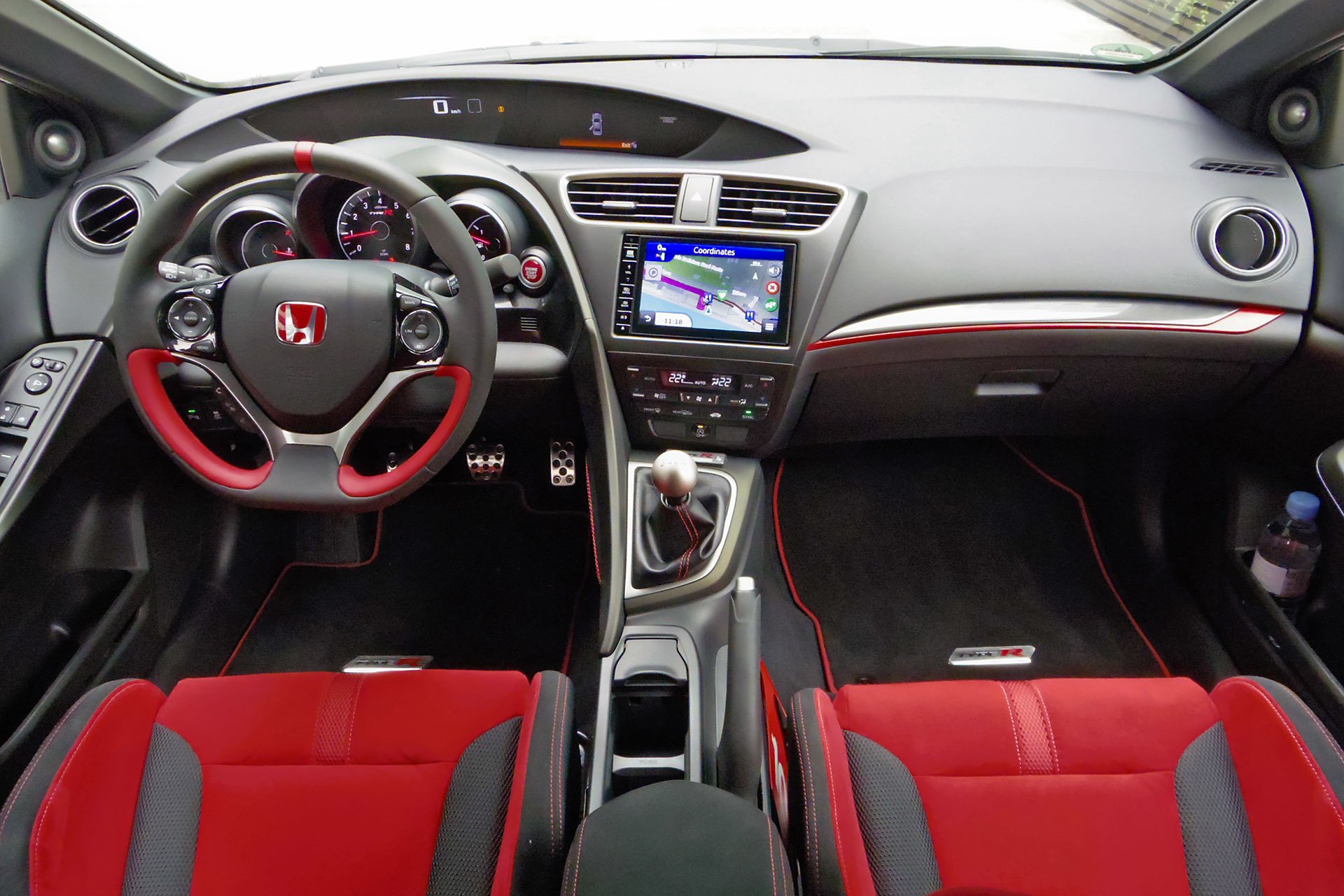 2015, Cars, Civic, Coupe, Honda, Type r, White Wallpaper