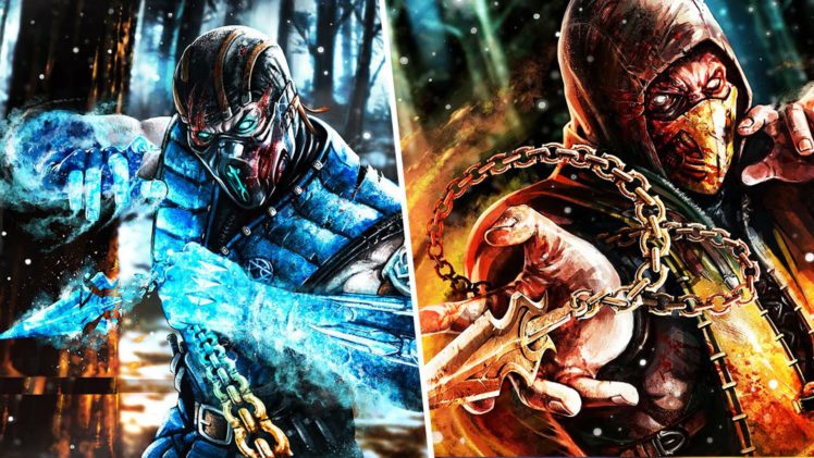 mortal, Kombat, X, Fighting, Action, Battle, Arena, Warrior, 1mkx, Fantasy, Artwork, Poster HD Wallpaper Desktop Background