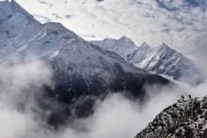 nepal, Earthquake, Spark, Avalanche, Mountain