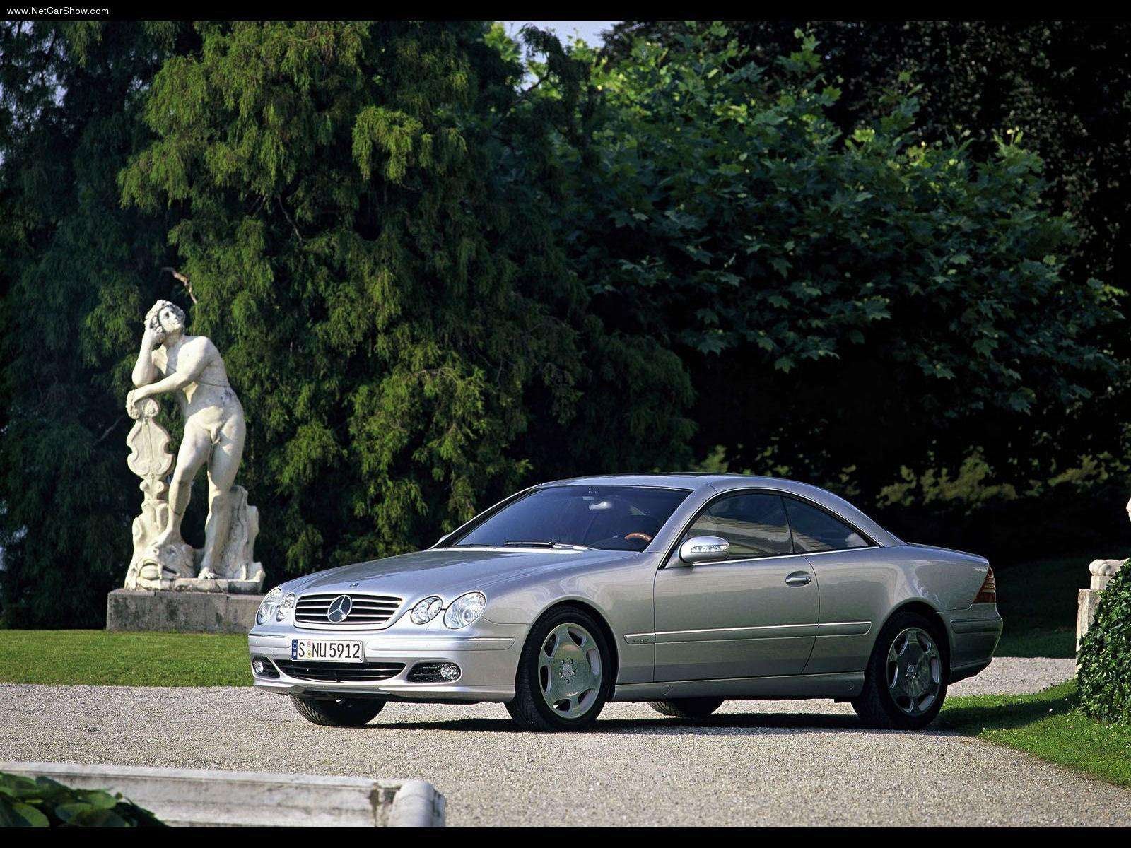 mercedes benz, Cl600, Cars, Coupe, 2003 Wallpaper