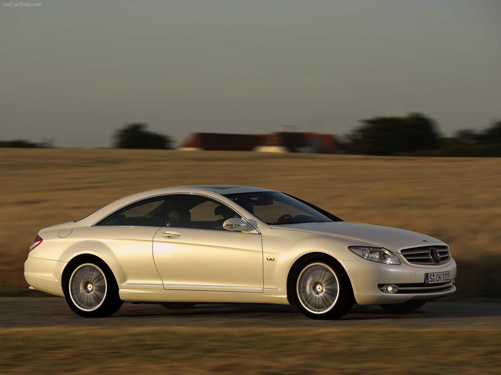 mercedes benz, Cl600, Cars, Coupe, 2007 Wallpaper