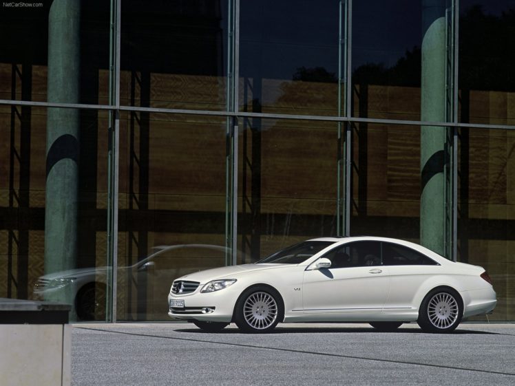 mercedes benz, Cl600, Cars, Coupe, 2007 HD Wallpaper Desktop Background